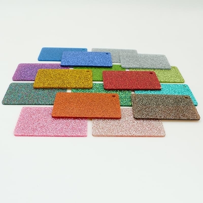 acheter Coupe à la taille 3 mm feuille acrylique brillante couleur marbre étincelant feuille acrylique pour les décorations online manufacture