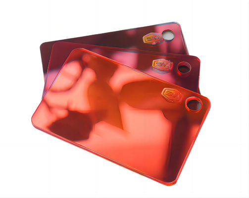 acheter Garantie de la qualité 2 mm 3 mm 4x8 pieds miroir de couleur extrudé feuilles acryliques plaque en plastique online manufacture