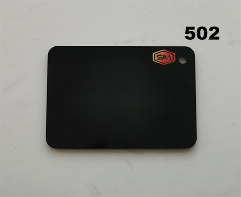 acheter Feuille acrylique noire brillante de 3 mm, 5 mm et 6 mm pour la publicité online manufacture