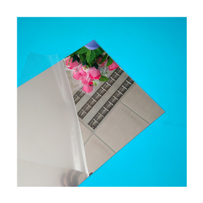 acheter Couleurs entières Or rose Argent 4*8 pieds 4*6 pieds 5 mm Miroir plastique feuille acrylique online manufacture