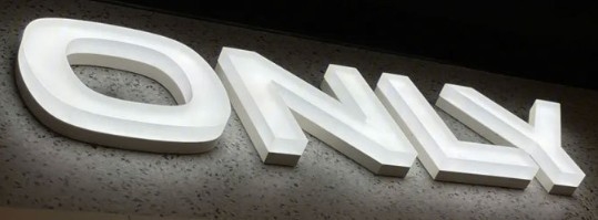 acheter Logo en plastique coulé Signe lumineux Feuille acrylique Signage Mini lettre Pour magasin fabrication en ligne
