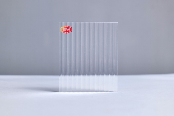 acheter Feuille acrylique texturée transparente résistante aux rayures et à haute transmission lumineuse online manufacture