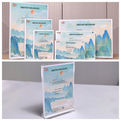 acheter Porte-affiches acryliques magnétiques en forme de T online manufacture