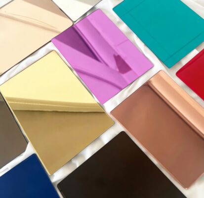 acheter Plaque acrylique miroir 2mm-6mm auto-adhésive flexible pour décoration murale online manufacture