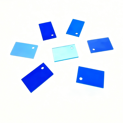acheter Plaque acrylique bleue résistante aux chocs de 18 mm pour grand aquarium online manufacture