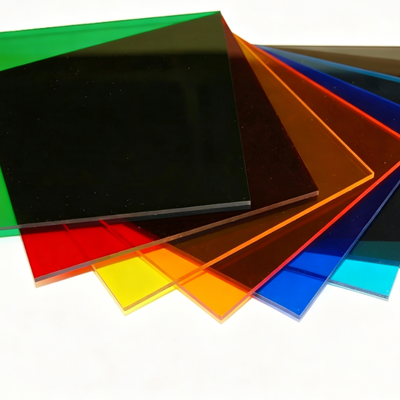 acheter 1.8mm-40mm feuille acrylique colorée transparente résistante aux rayures haute clarté online manufacture