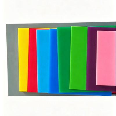 acheter Plaque acrylique colorée à haute dureté de surface et résistante aux UV pour stands d'exposition online manufacture
