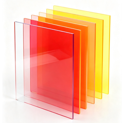 Acheter Protection contre les intempéries Couleur personnalisable à haute transmission lumineuse Plaque acrylique PMMA online manufacture