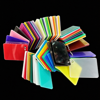 Acheter 2 mm d'épaisseur Couleurs personnalisées feuille acrylique colorée à haute transmission lumineuse pour le traitement des ornements artisanaux online manufacture
