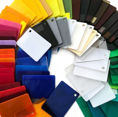Acheter Feuille d'acrylique colorée résistante aux UV de 2 mm avec des couleurs personnalisées pour les panneaux de fond de scène online manufacture