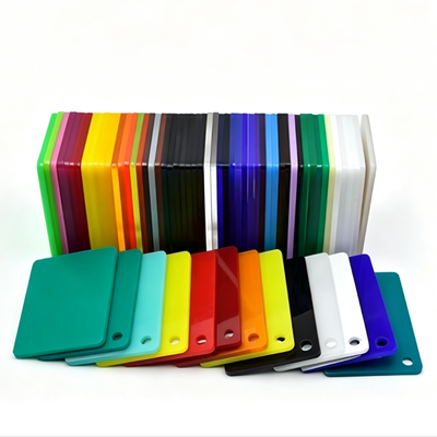 Acheter Feuille acrylique colorée résistante aux chocs avec des couleurs personnalisées et une transmission de lumière élevée pour la fabrication d'affichage online manufacture