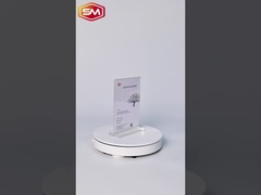 Porteur de panneau acrylique en forme de T