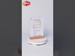 Porteur de panneaux acryliques à base de bois de hêtre plat