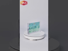 Cadre photo magnétique acrylique à face simple et forte