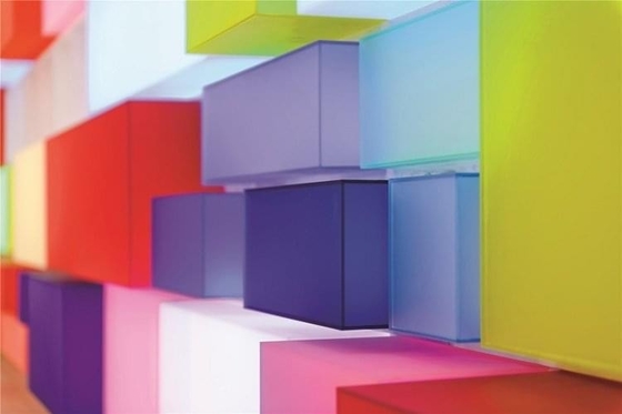 2 mm 3 mm feuille acrylique frostée matée avec bord en caoutchouc feuille acrylique plastique frostée