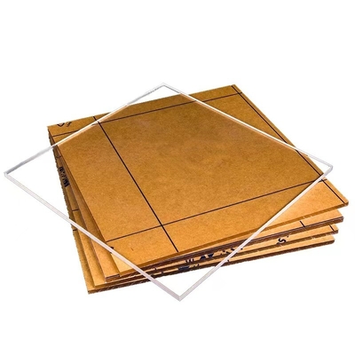 Feuille acrylique transparente de 3 mm x 1220 mm x 1830 mm pour affichage d'affichage Créations artistiques
