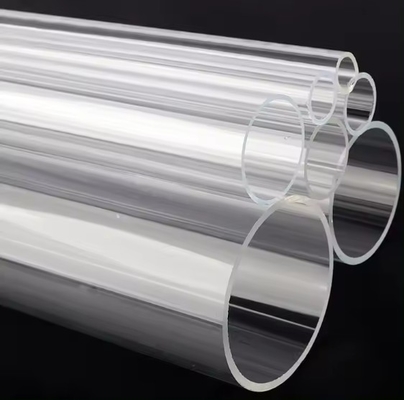 Barres et tubes acryliques transparents rectangulaires ronds en plexiglas PMMA