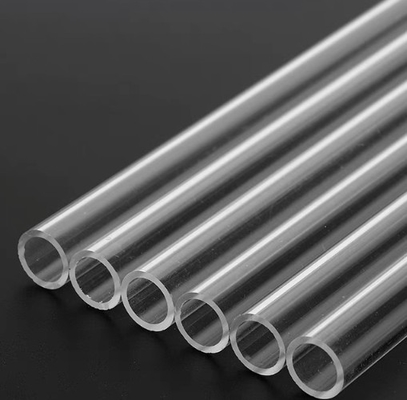 Taille personnalisée tuyau acrylique transparent coloré de 5 mm à 200 mm