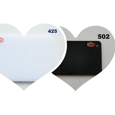 Couleur bas prix gravé 4*8ft 6mm plastique couleur feuille acrylique pour affichage