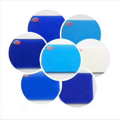 Plexiglas 3 mm 5 mm extrudé incassable feuille acrylique avec couleur Solod en stock