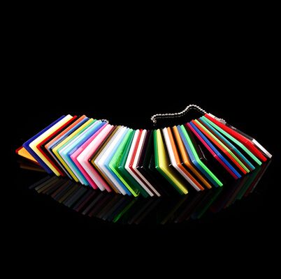 Plaque Acrylique Colorée 18mm Panneau Flexible pour la Fabrication de Maquettes Architecturales