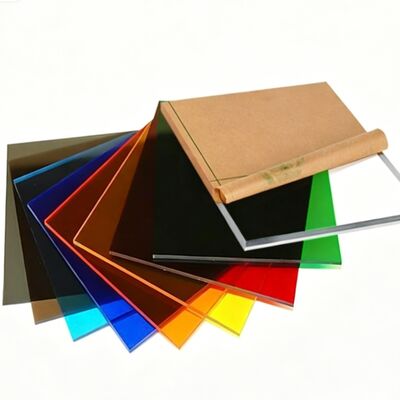 Plaque Acrylique Transparente Colorée Durable, Panneau Acrylique PMMA en Gros