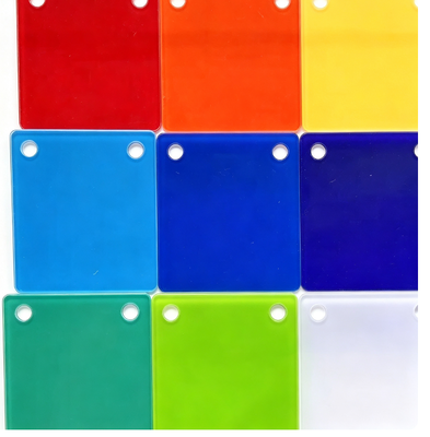 Feuille d'acrylique colorée résistante aux UV durable - Feuille de PMMA résistante aux rayures et aux chocs pour une utilisation en extérieur