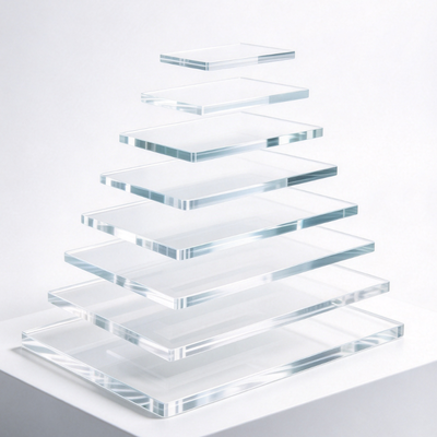 5mm Clear Acrylic Sheet Anti-Shatter Window Guard Transparent Acrylic Panel